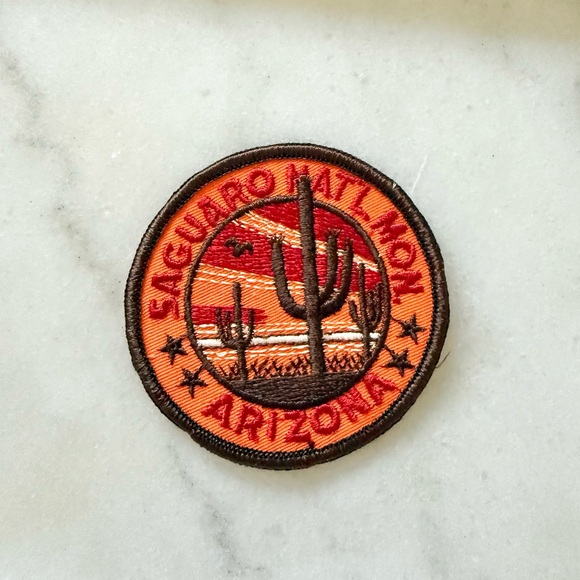 Vintage Accessories - ’70s / Saguaro National Monument Arizona Patch